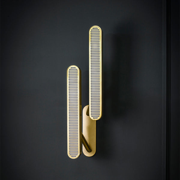 Colt Style Slim Gold Wall Light - Staunton and Henry