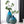 Modern Abstract Blue Glass Vase - Staunton and Henry
