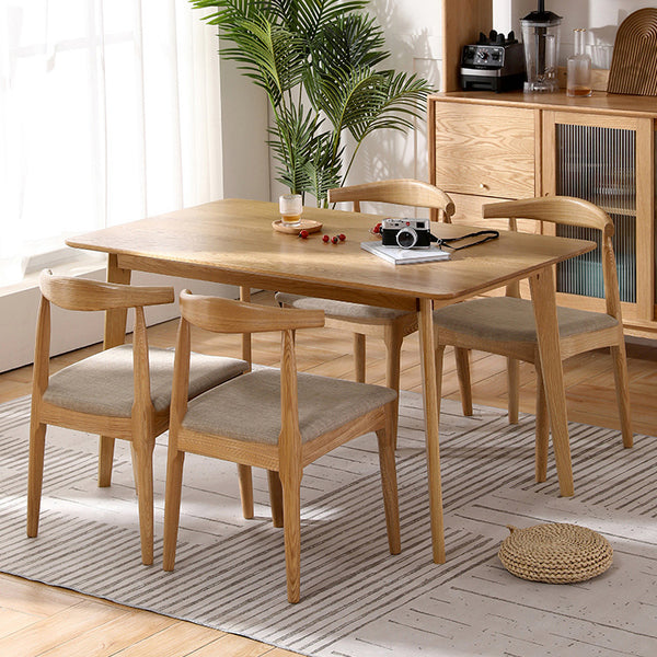 Oak Wood Dining Table - Staunton and Henry