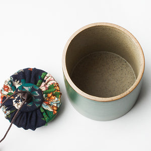 Jade Green Oriental Tea Canister - Staunton and Henry