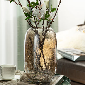 Distressed Look Glass Vases - Staunton and Henry