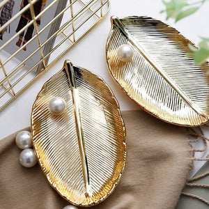 Gold Leaf Jewellery Dish - Staunton and Henry