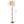 Mila Metal Floor Lamp White Shade - Staunton and Henry