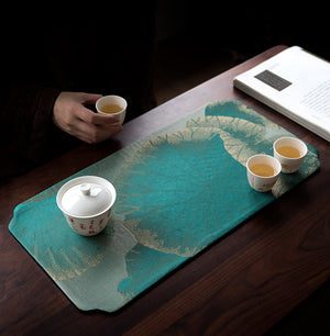 Oriental Jacquard Silk Placemats - Staunton and Henry