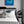Modern Steel Blue and Gray Throw Cushion - Staunton and Henry