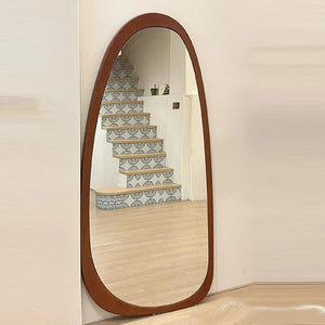 Indra Asymmetrical Solid Wood Mirror - Staunton and Henry