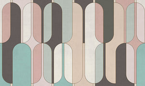 Midcentury Muted Tone Wallpaper - Staunton and Henry