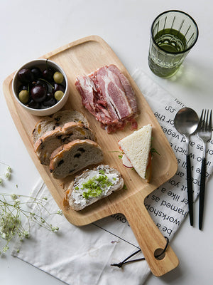 Handmade Oak Wood Serving Platter - Wide - Staunton and Henry