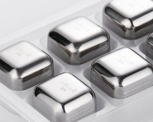 Stainless Steel Ice Cubes - Staunton and Henry
