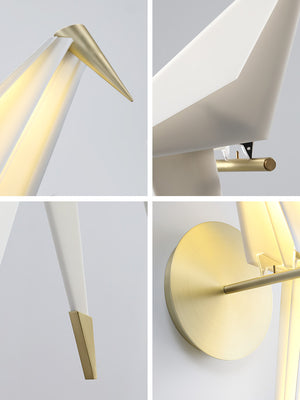 Polly Origami Bird Wall Sconce - Staunton and Henry