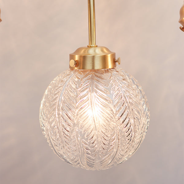 Vintage Style Glass Globes Chandelier - Staunton and Henry
