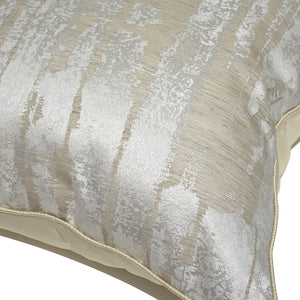 Modern Abstract Beige Throw Cushion - Staunton and Henry