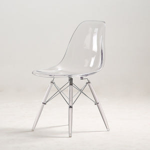 Eames DSW Style Clear Chair - Staunton and Henry