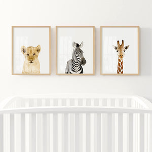 Animal Wall Arts for Kids Room - Staunton and Henry