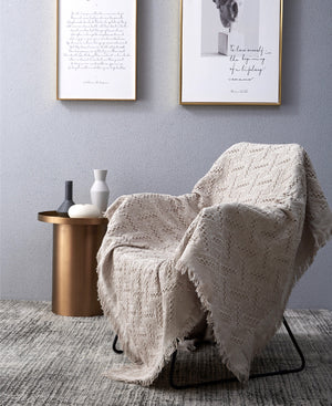 Nordic Pastel Throw Blanket - Staunton and Henry