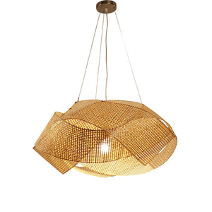 Modern Bamboo Entwined Ceiling Light - Staunton and Henry