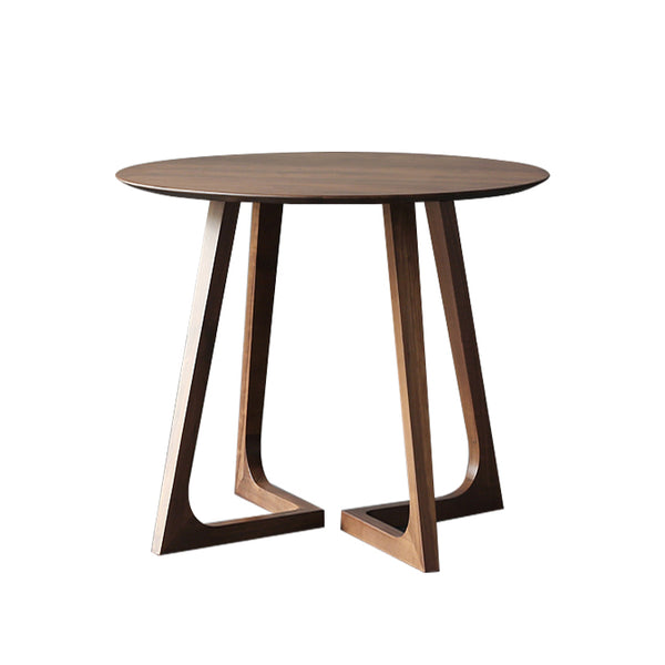 Ash Wood Round Dining Table - Staunton and Henry