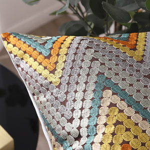 Chevron Pattern Throw Cushions - Staunton and Henry