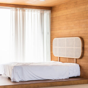 Laura Rattan Cane Bedhead - Staunton and Henry
