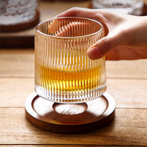 Rotating Whiskey Glass Tumbler (Set of 2) - Staunton and Henry