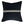 Heavy Linen Black Base and White Stripes Cushions - Staunton and Henry