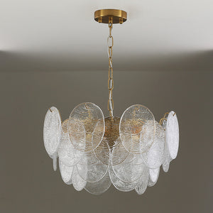 Vintage Glass Petals Chandelier - Staunton and Henry