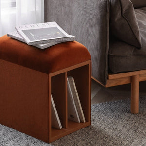 Geanie Shoe Storage Stool - Staunton and Henry
