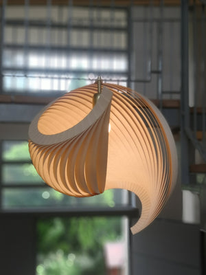 Studio Vayehi Wing Wood Veneer Ceiling Light - Staunton and Henry