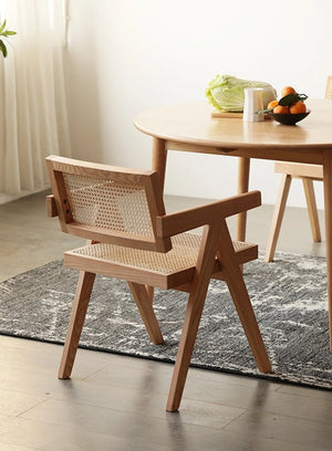 Replica Chandigarh Solid Wood Dining Chair - Staunton and Henry