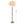 Mila Metal Floor Lamp White Shade - Staunton and Henry