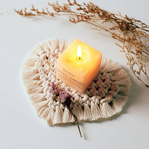 Macrame Coaster With Tassels - Set of 4 - Staunton and Henry
