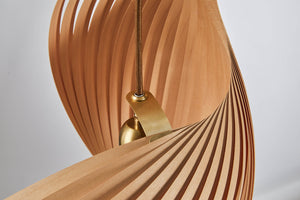 Studio Vayehi Wing Wood Veneer Ceiling Light - Staunton and Henry