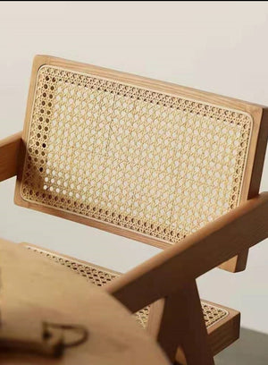 Replica Chandigarh Solid Wood Dining Chair - Staunton and Henry