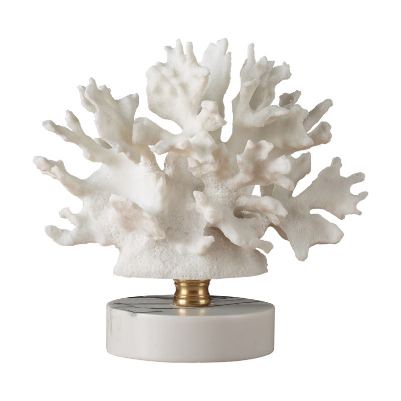 Faux Pure White Coral Ornament  Coral decor, White coral, Pure products