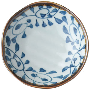 Akari Blue and White Japanese Sauce Dish - Staunton and Henry