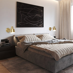 Gio Copper Adjustable Wall Light - Staunton and Henry