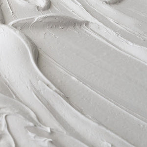 Modern Abstract White Oil Painting - Staunton and Henry