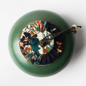 Jade Green Oriental Tea Canister - Staunton and Henry