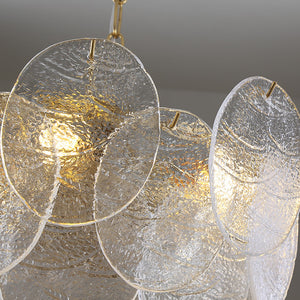 Vintage Glass Petals Chandelier - Staunton and Henry