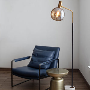 Orbit Glass Shade Floor Lamp - Staunton and Henry