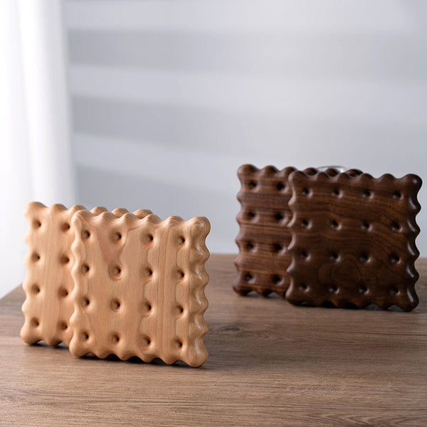 Solid Wood Biscuit Trivet - Staunton and Henry