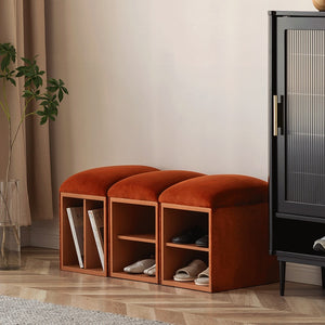 Geanie Shoe Storage Stool - Staunton and Henry