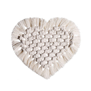 Macrame Coaster With Tassels - Set of 4 - Staunton and Henry