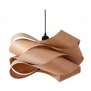 Wood Veneer Ribbon Ceiling Light - Staunton and Henry