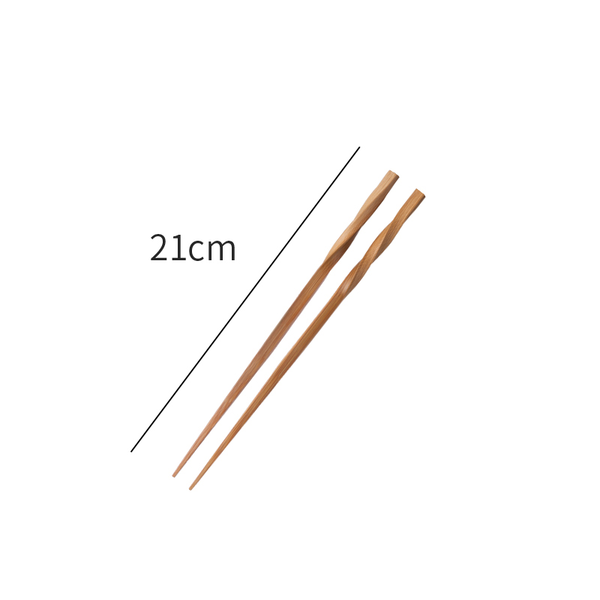 Ebony Wood Chopsticks - Set of 5 - Gold - Staunton and Henry