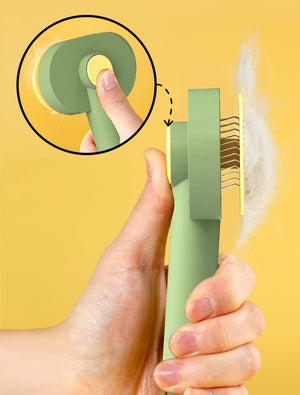 Self-Cleaning Pet Grooming Brush - Staunton and Henry