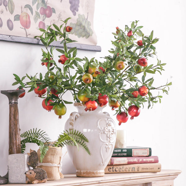 Artificial Pomegranate Fruit Plant - Staunton and Henry