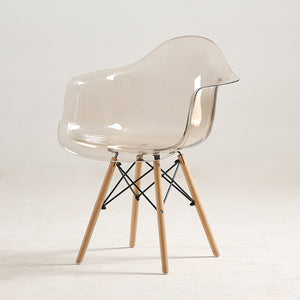 Eames DSW Style Clear Chair - Staunton and Henry