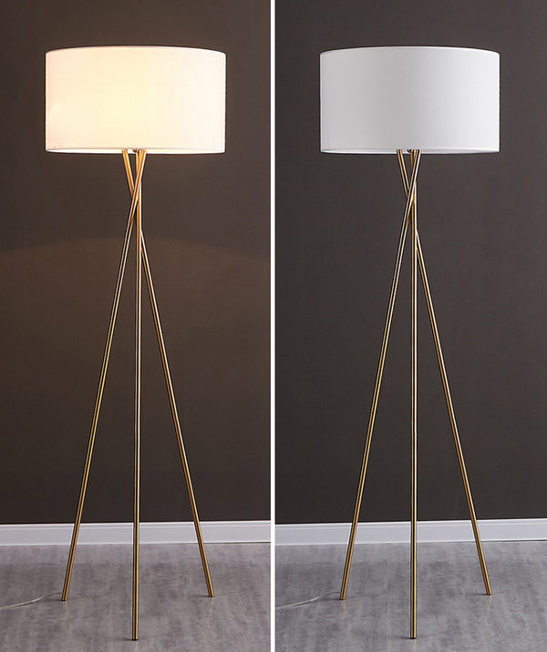 Miro Gold Tripod Floor Lamp - Staunton and Henry