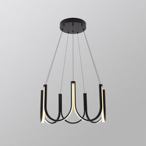 Modern Art Deco U Shape Chandelier - Staunton and Henry